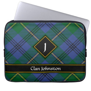 Housse Pour Ordinateur Portable Clan Johnston Tartan Portable