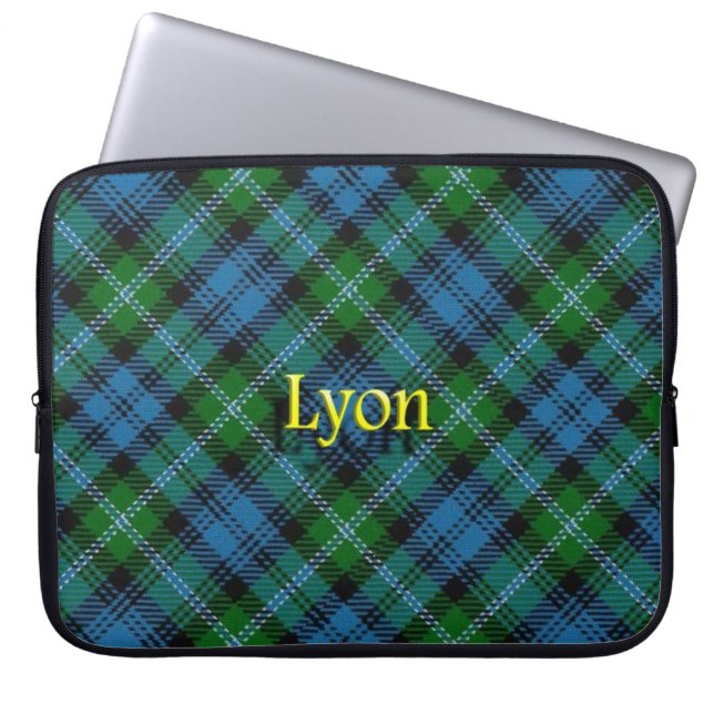 Housse Pour Ordinateur Portable Clan Lyon Scottish (Devant)