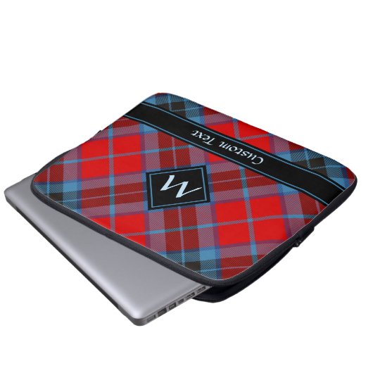 Housse Pour Ordinateur Portable Clan MacTavish Tartan (Devant bas)