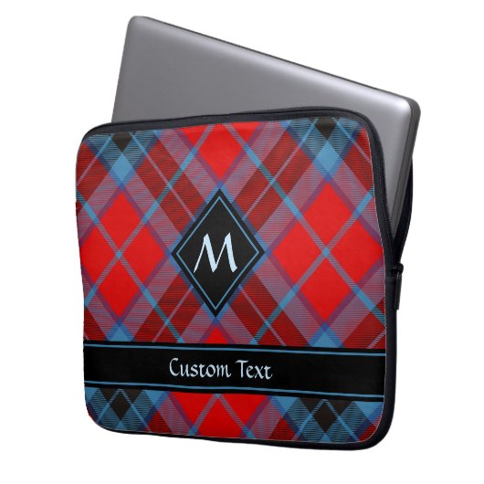 Housse Pour Ordinateur Portable Clan MacTavish Tartan (devant gauche)