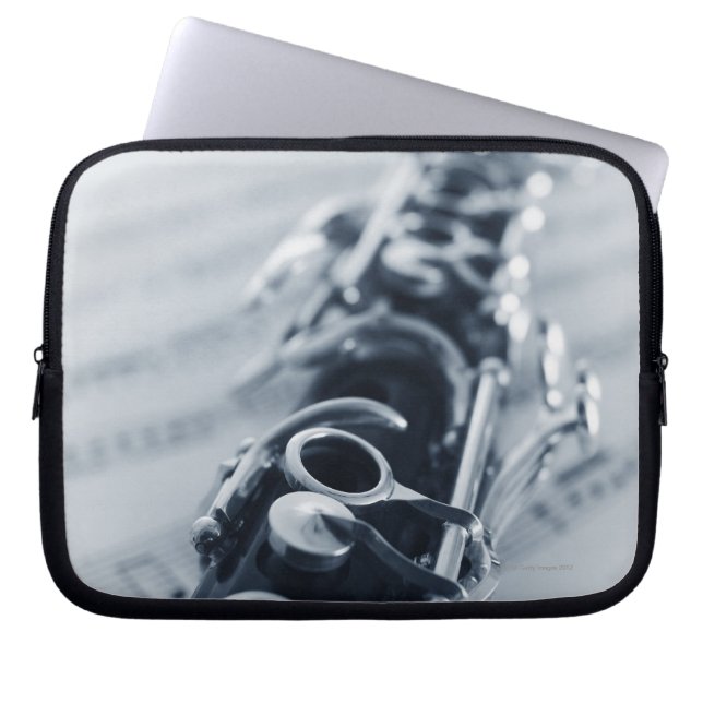 Housse Pour Ordinateur Portable Clarinet détaillé (Devant)