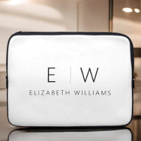 Classic Élégant Moderne Minimaliste Nom Monogramme