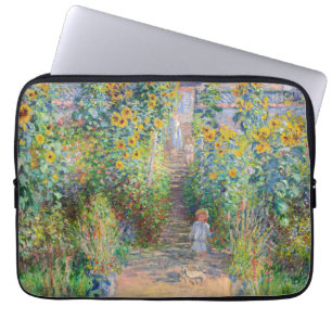 Housse Pour Ordinateur Portable Claude Monet - Le jardin de l'artiste à Vetheuil