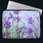 Housse Pour Ordinateur Portable Claude Monet - Lilac Irises / Iris Mauves<br><div class="desc">Lilac Irises / Iris Mauves - Claude Monet,  1914-1917</div>