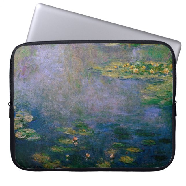 Housse Pour Ordinateur Portable Claude Monet - Lys d'eau (Devant)