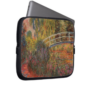 Housse Pour Ordinateur Portable Claude Monet Pont japonais Giverny Art