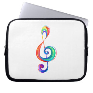 Housse Pour Ordinateur Portable Clé arc-en-ciel
