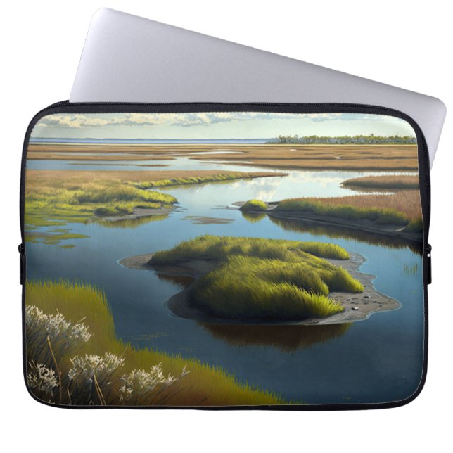 Housse Pour Ordinateur Portable Coastal tranquillité (Devant)