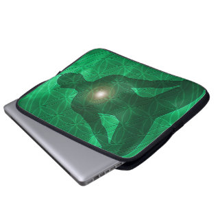 Housse Pour Ordinateur Portable Coeur Chakra Anahata
