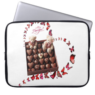 Housse Pour Ordinateur Portable Cœur d'amour