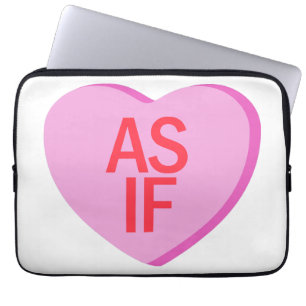 Housse Pour Ordinateur Portable Coeur de bonbons - COMME SI