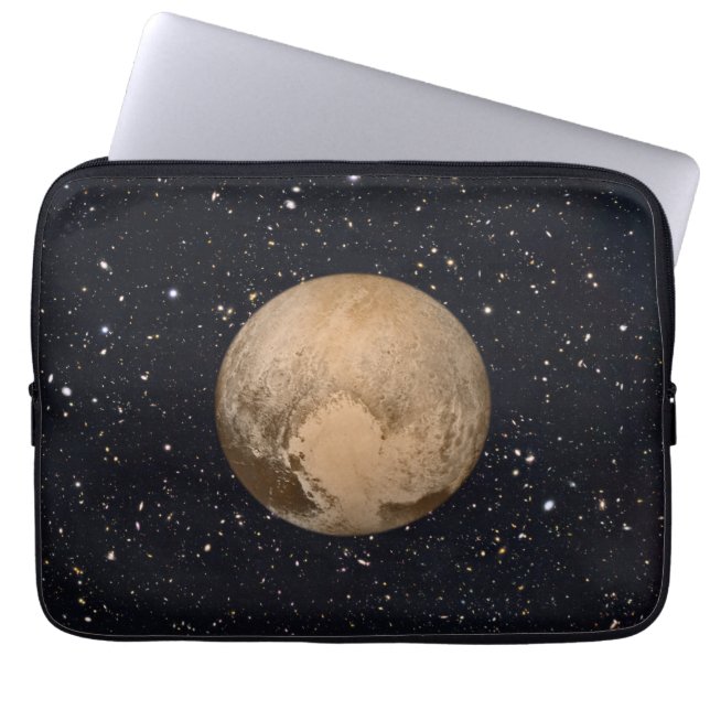 Housse Pour Ordinateur Portable Coeur de Pluto Starry Sky (Devant)