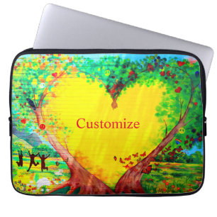 Housse Pour Ordinateur Portable Coeur d'or Thunder_Cove