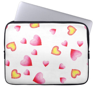 Housse Pour Ordinateur Portable Coeur rouge mignon romantique