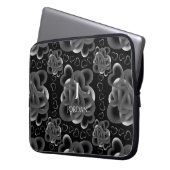 Housse Pour Ordinateur Portable Coeurs beaucoup Motif (devant gauche)