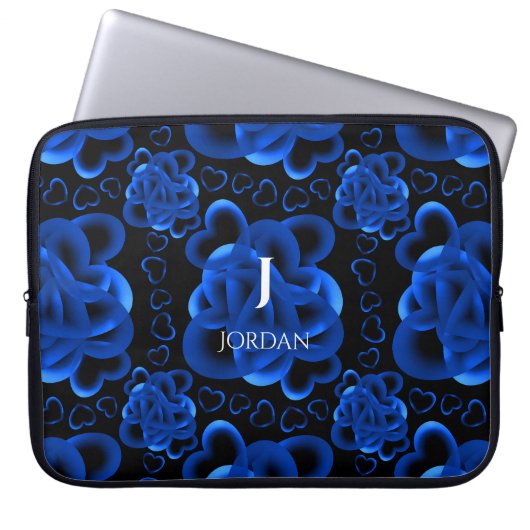 Housse Pour Ordinateur Portable Coeurs beaucoup Motif (Devant)