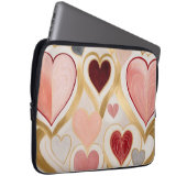 Housse Pour Ordinateur Portable Coeurs d'amour (Devant droit)