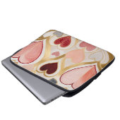 Housse Pour Ordinateur Portable Coeurs d'amour (Devant bas)