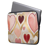 Housse Pour Ordinateur Portable Coeurs d'amour (devant gauche)