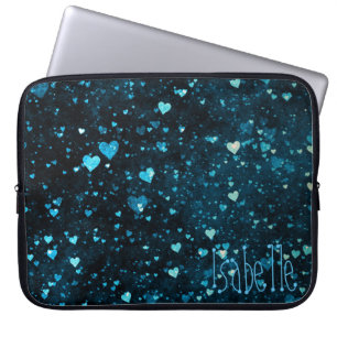 Housse Pour Ordinateur Portable Coeurs Whimsical Universe Cosmique Personnalisé