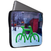 Housse Pour Ordinateur Portable Coincé dans la neige (Devant droit)