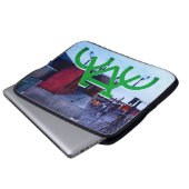 Housse Pour Ordinateur Portable Coincé dans la neige (Devant bas)