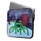 Housse Pour Ordinateur Portable Coincé dans la neige (devant gauche)