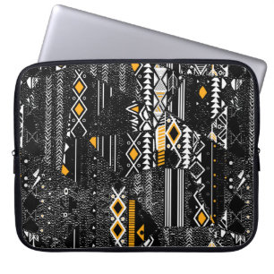 Housse Pour Ordinateur Portable Collage tendance et tendance sans couture motif w