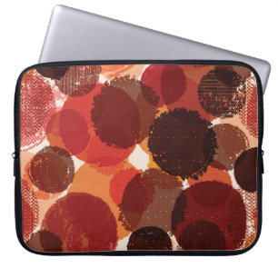 Housse Pour Ordinateur Portable Collection de Motifs Abstraits colorés et intempor