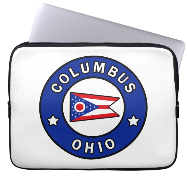 Housse Pour Ordinateur Portable Columbus Ohio (Devant)