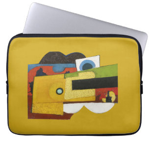 Housse Pour Ordinateur Portable Composition avec guitare, Amadeo de Souza-Cardoso