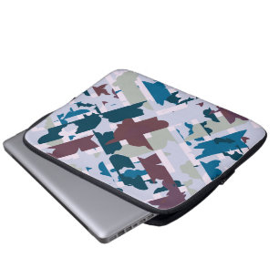 Housse Pour Ordinateur Portable Conception Abstraite Plaid 1
