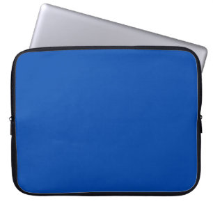 Housse Pour Ordinateur Portable Conception bleu Cobalt solide