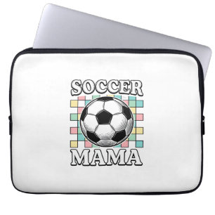 Housse Pour Ordinateur Portable Conception de chemise de gravure de maman de footb