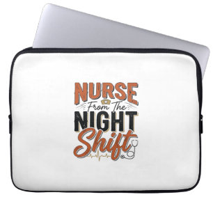 Housse Pour Ordinateur Portable Conception de chemise de nuit de garde d'infirmièr