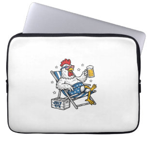 Housse Pour Ordinateur Portable Conception de chemise patriotique de bière de poul