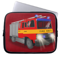Conception de dessin du moteur cool d'incendie pou