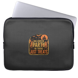 Housse Pour Ordinateur Portable Conception de fête d'Halloween pas de tours juste