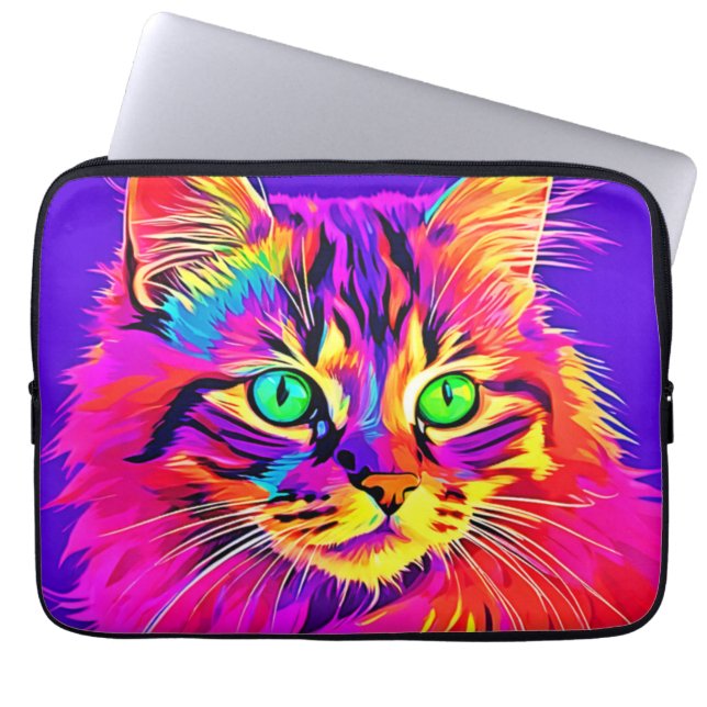 Housse Pour Ordinateur Portable Conception de flux dynamique (Devant)