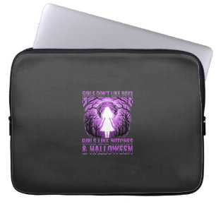 Housse Pour Ordinateur Portable Conception de Halloween pour filles comme des sorc