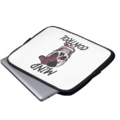 Housse Pour Ordinateur Portable Conception de jeux de contrôle mental (Devant bas)