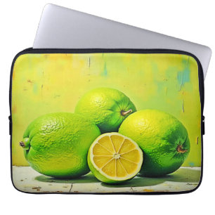 Housse Pour Ordinateur Portable Conception de la pop été brillante de Limes