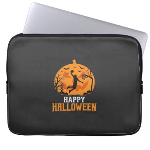 Housse Pour Ordinateur Portable Conception de panier de basketball Halloween Dunk