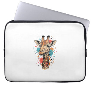 Housse Pour Ordinateur Portable Conception de T-shirt blanc avec gravure vintage d