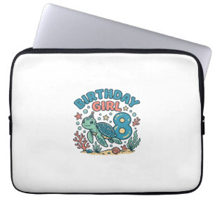 Housse Pour Ordinateur Portable Conception de t-shirt pour les 8 ans de la fille d