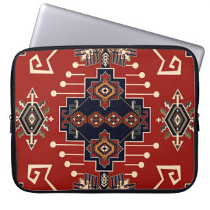Housse Pour Ordinateur Portable Conception de tapis ornementaux : Géométrique Vint