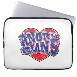 Housse Pour Ordinateur Portable Conception des ventilateurs Angry Runs v2