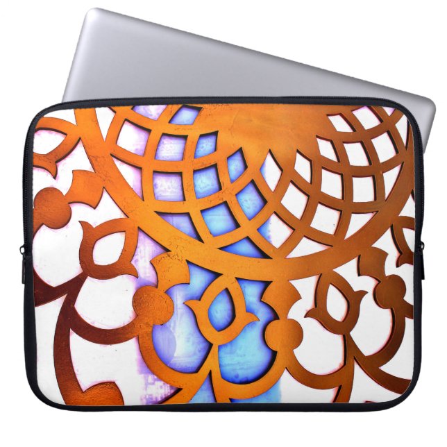 Housse Pour Ordinateur Portable Conception d'une porte arabe (Devant)