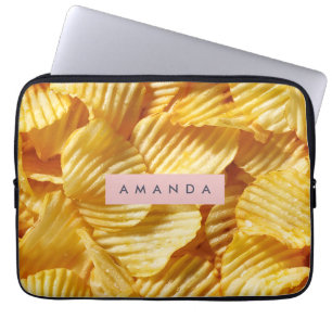 Housse Pour Ordinateur Portable Conception personnalisée de chips de pomme de terr