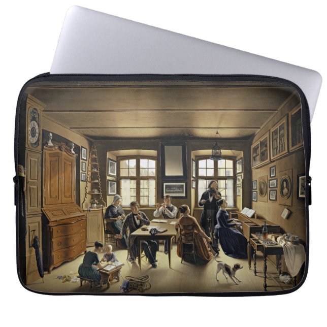 Housse Pour Ordinateur Portable Concert musical à Bâle (par Sebastian Gutzwiller) (Devant)